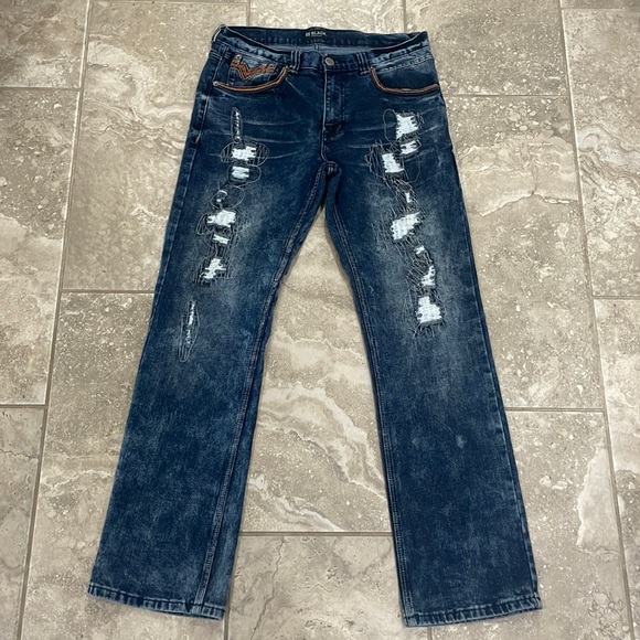 CJ Black Other - CJ Black Mens Boot Flex Stretch Distress Sz‎ 32 x 32